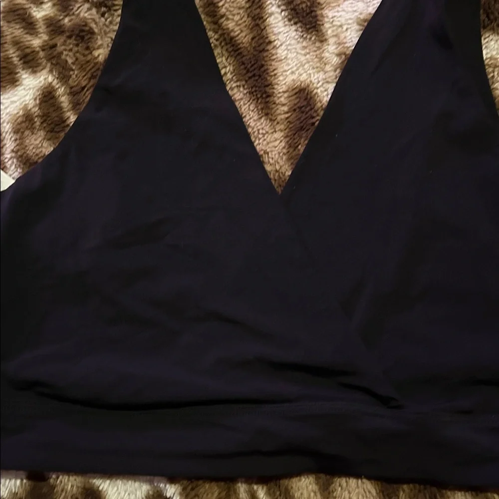 Black Women's Workout Top